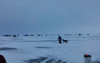 Ice Fishing On Winnebago