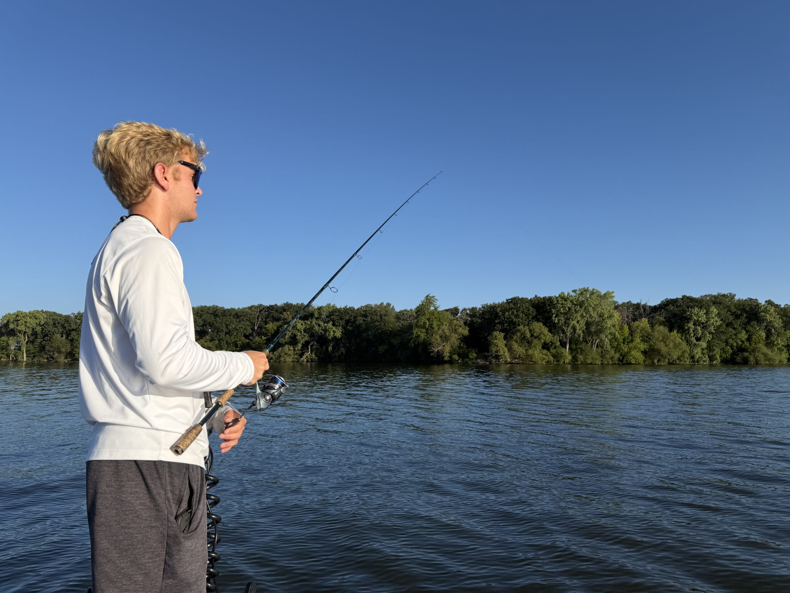 Matthew crawford fishing in Oshkosh